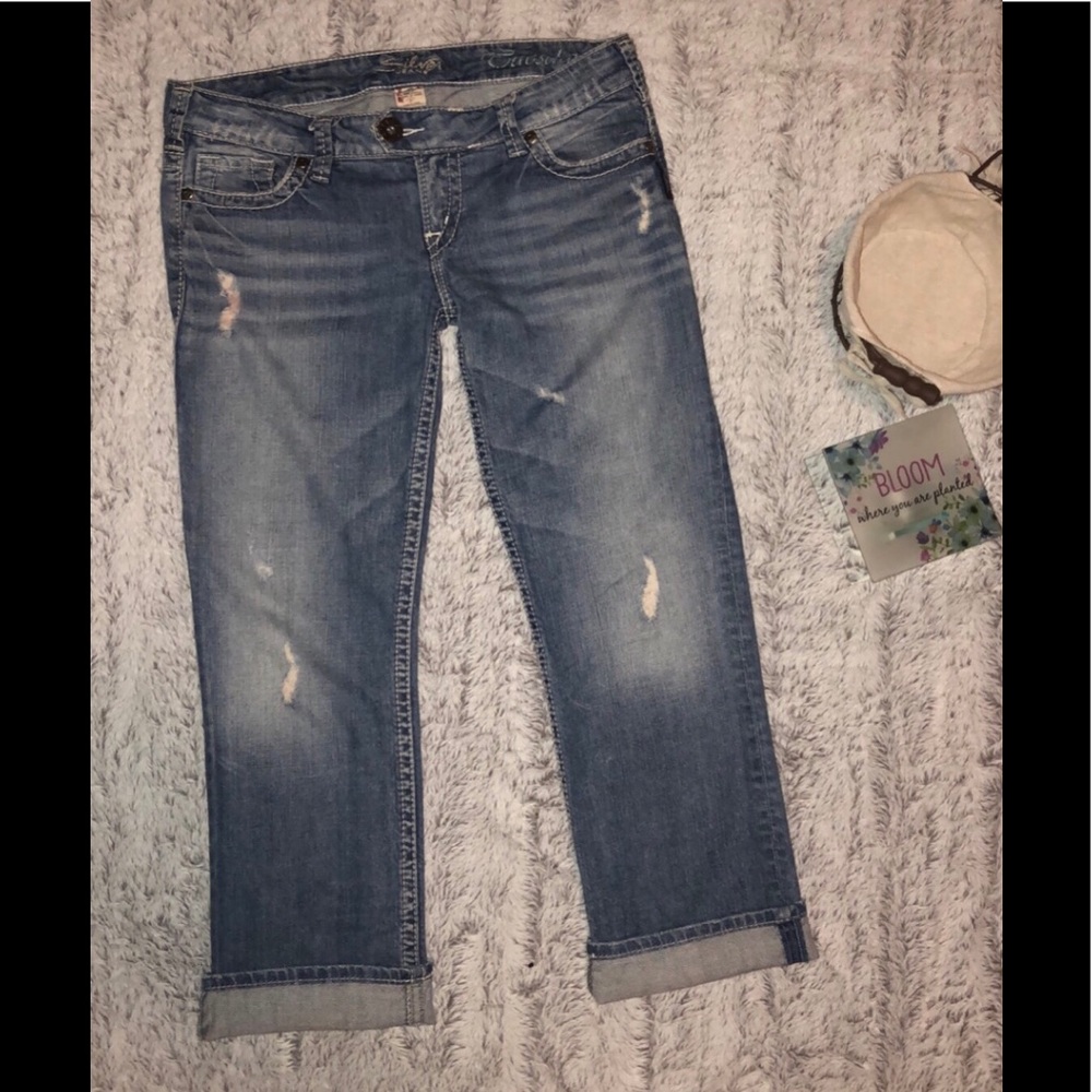 🌸Silver Tuesday Capri’s🌸 Women’s Size 30💓